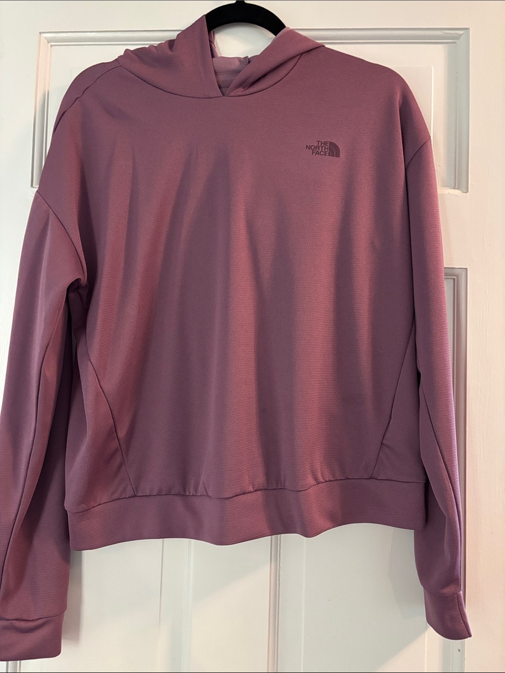 The North Face Women's Cropped Hoodie in Dusty Mauve
